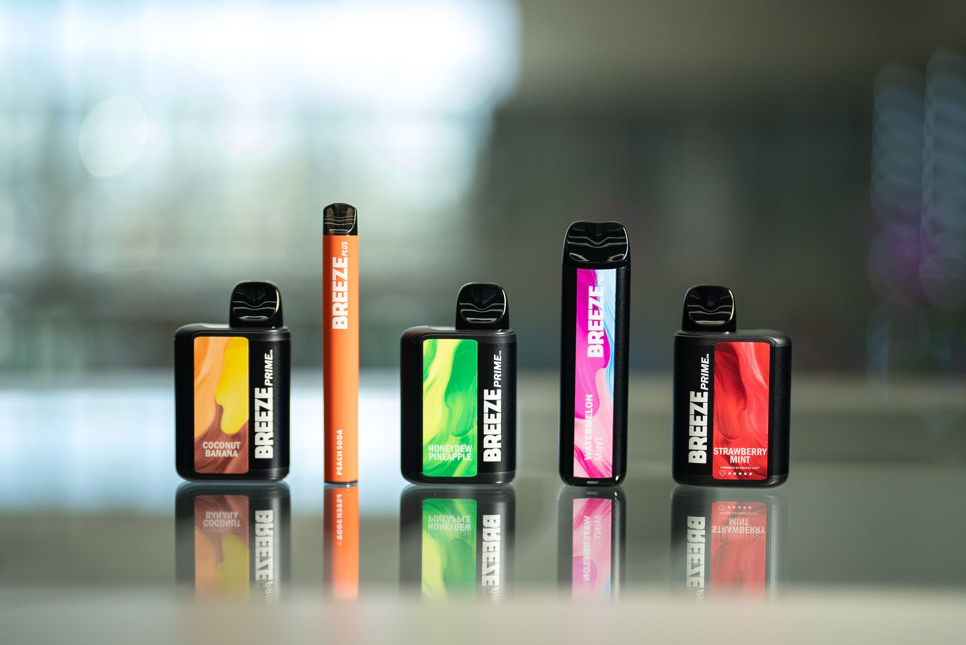 coconut breeze vape Breeze Pro Disposable Vape Wholesale Flavor:Midnight Barcelona Break FREE from Flavors! store_stock