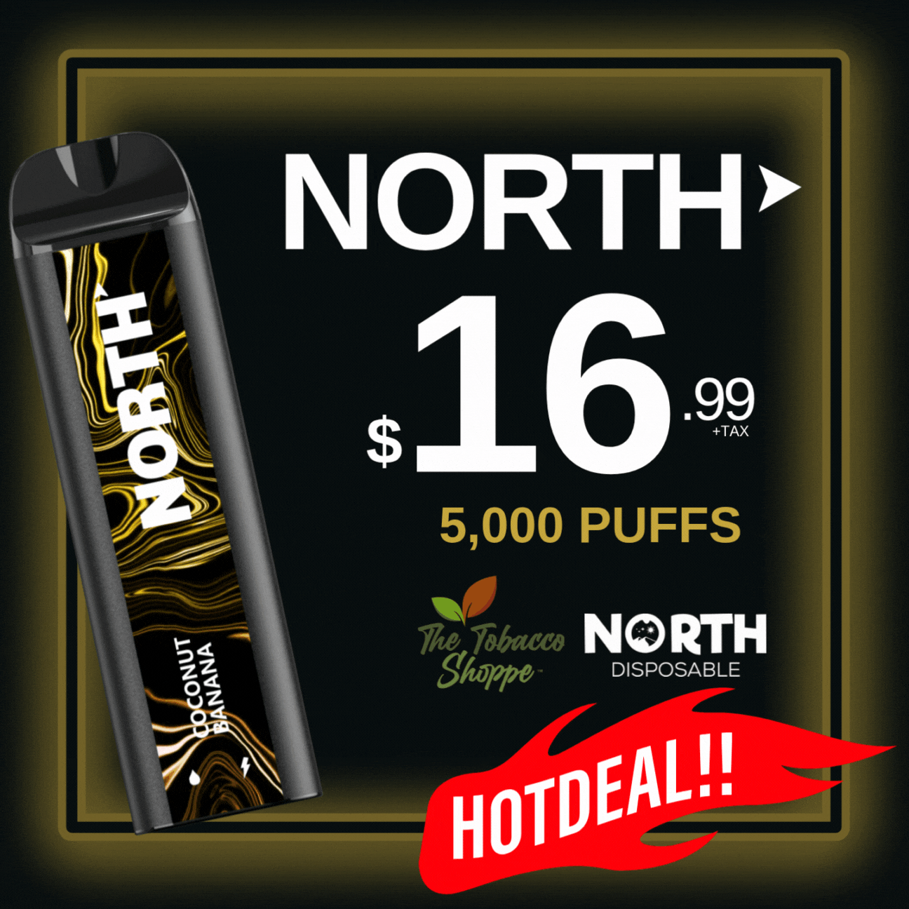 North 5K Puffs