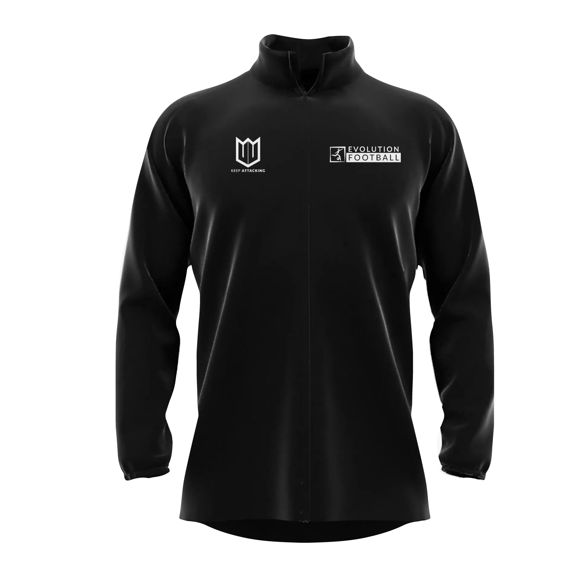 Youth Personalised Evolution Football x Keep Attacking Showerproof Jacket  [PRE-ORDER]