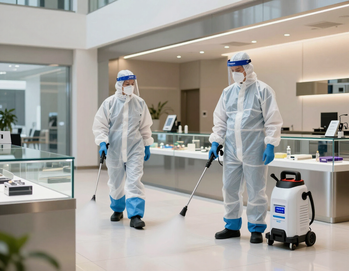 Sanitizaci&oacute;n comercial profesional