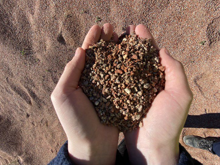 0-4mm Coarse Brick — Koorlong, VIC — Waste Materials