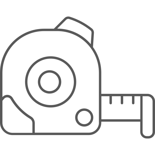 measuring tape icon