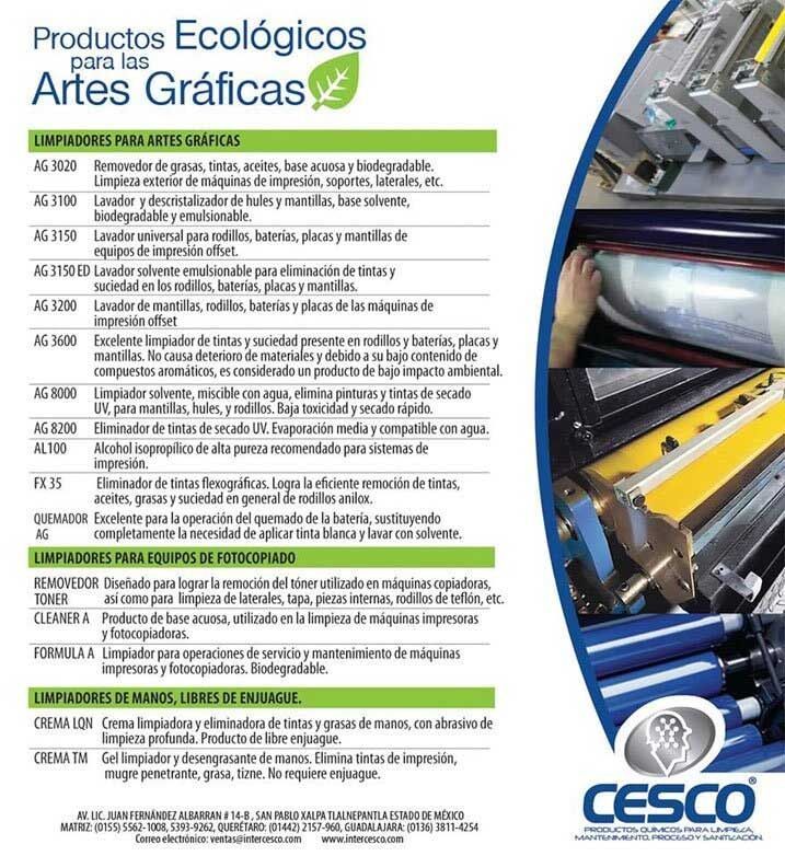 International Clean S.A. de C.V. - productos para las artes gráficas