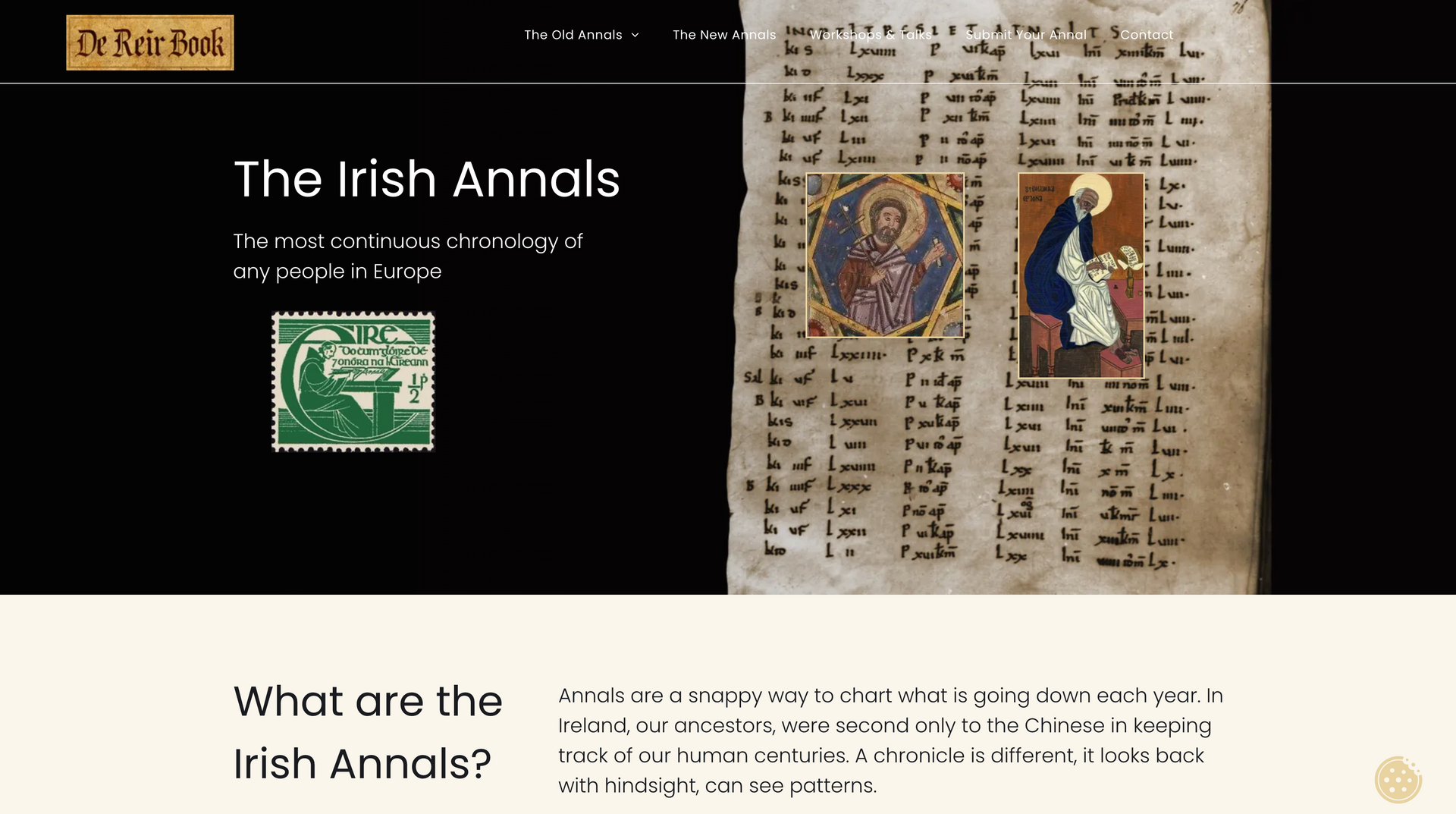 Website promoting 