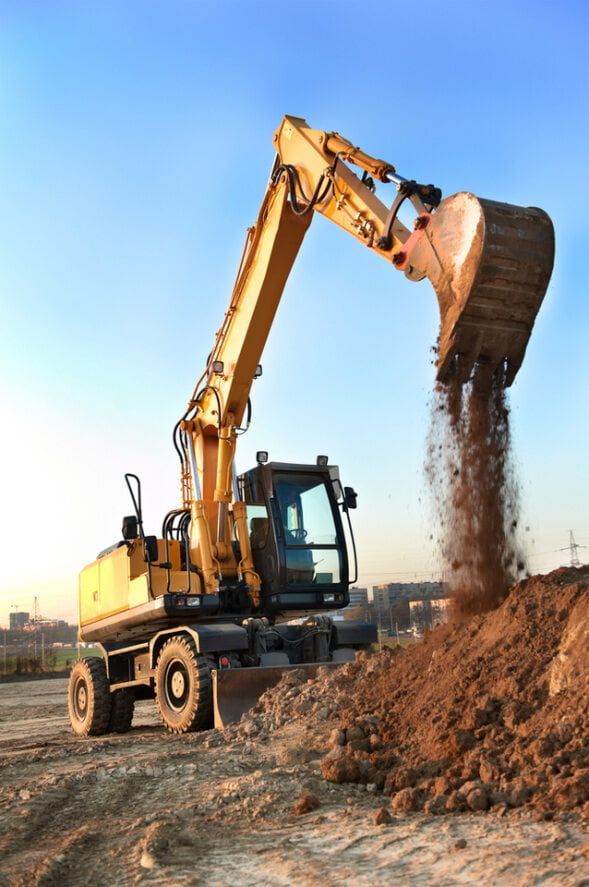 Excavator — Bustin' Free Earthworks in Bathurst, NSW