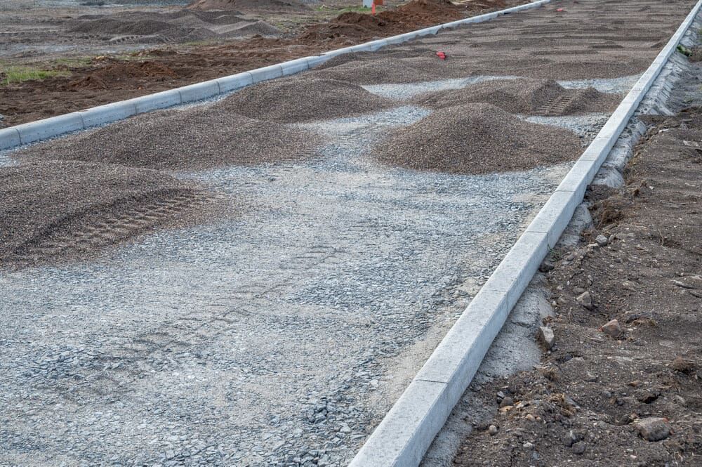 View Our Kerb Installations — Bustin' Free Earthworks in Bathurst, NSW