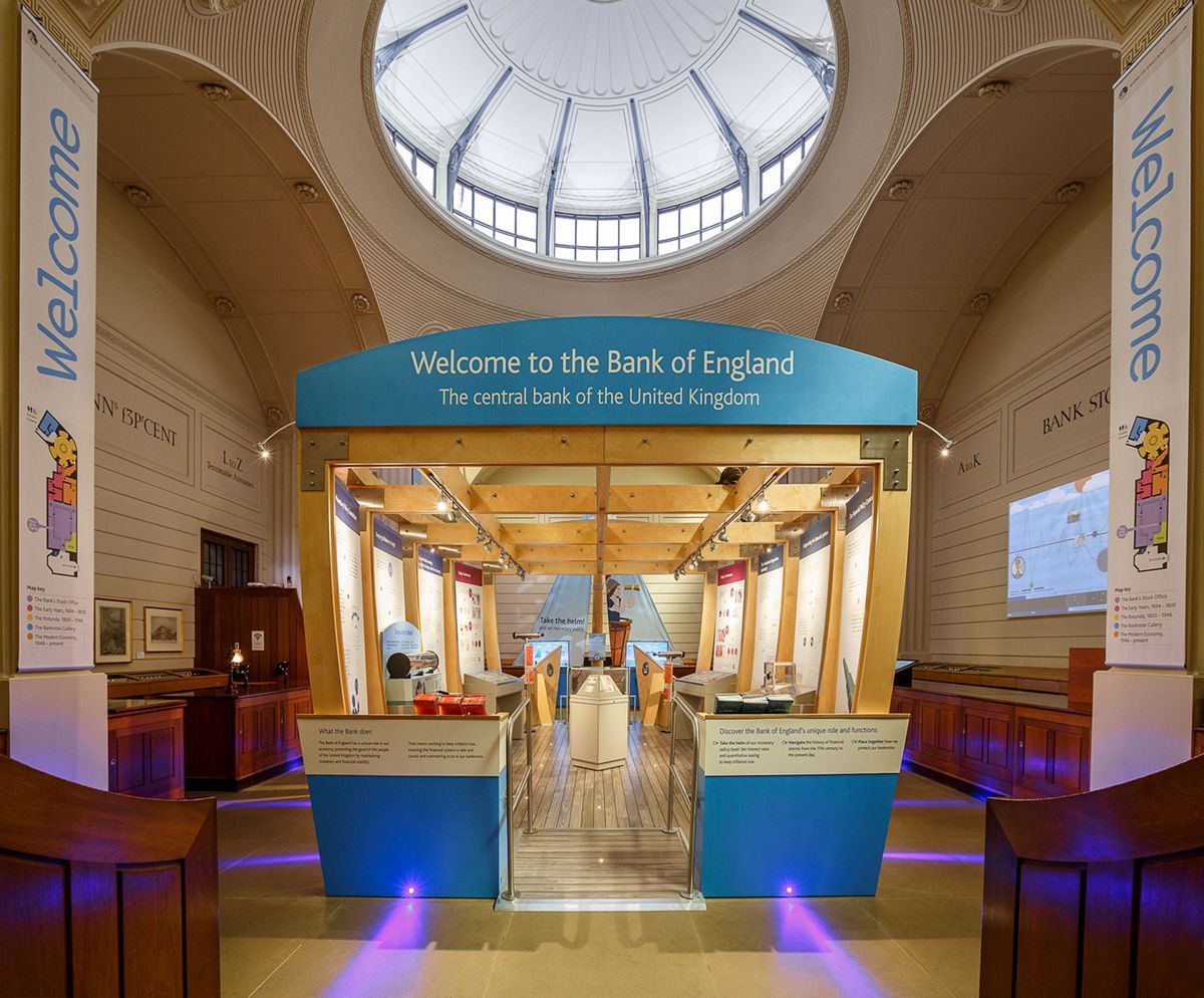 Bank of England Museum Stock office boat
