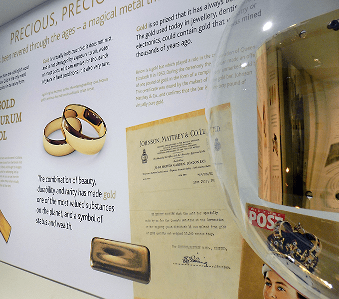 Bank of England Museum Gold gallery 2