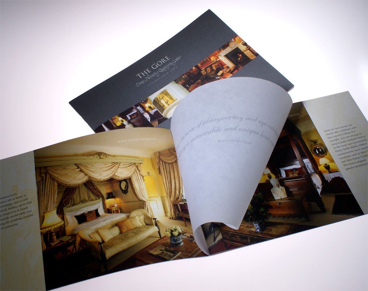 The Gore Hotel brochure