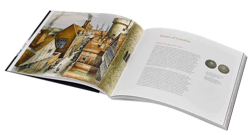 Royal Mint Museum history spread