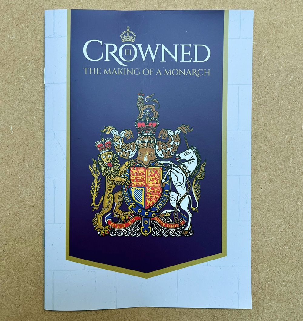 Royal Mint Museum Coronation booklet