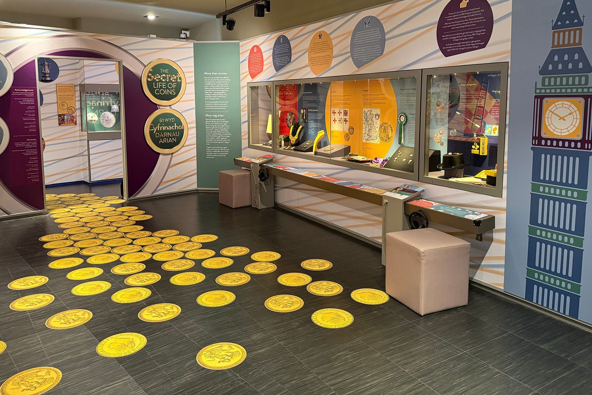 Secret Life of Coins exhibition