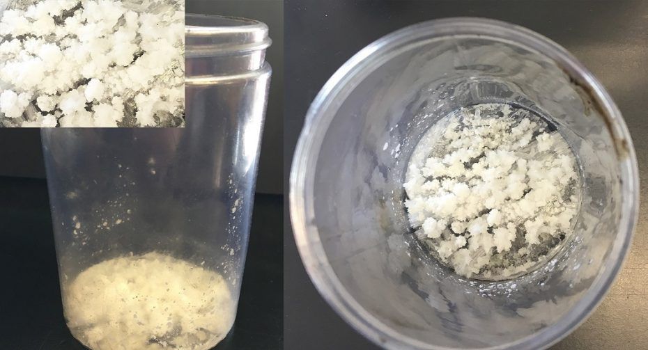 AdBlue crystalised in fuel
