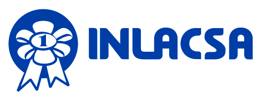 Un logotipo azul que muestra un número uno estilizado dentro de un icono de cinta con forma de flor junto al texto azul en negrita 