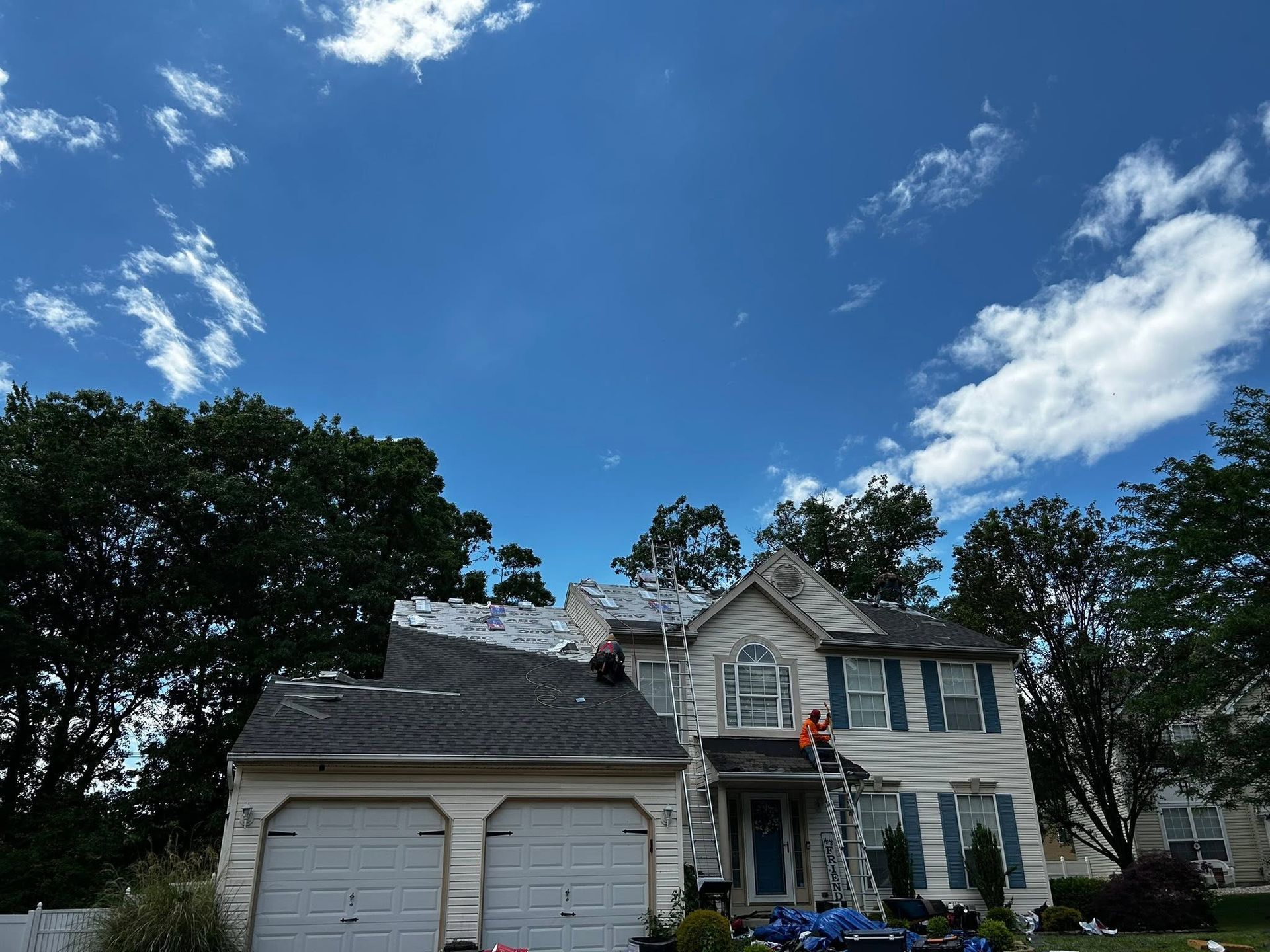 Roofing and exterior roof maintenance services for properties in Mickleton, NJ