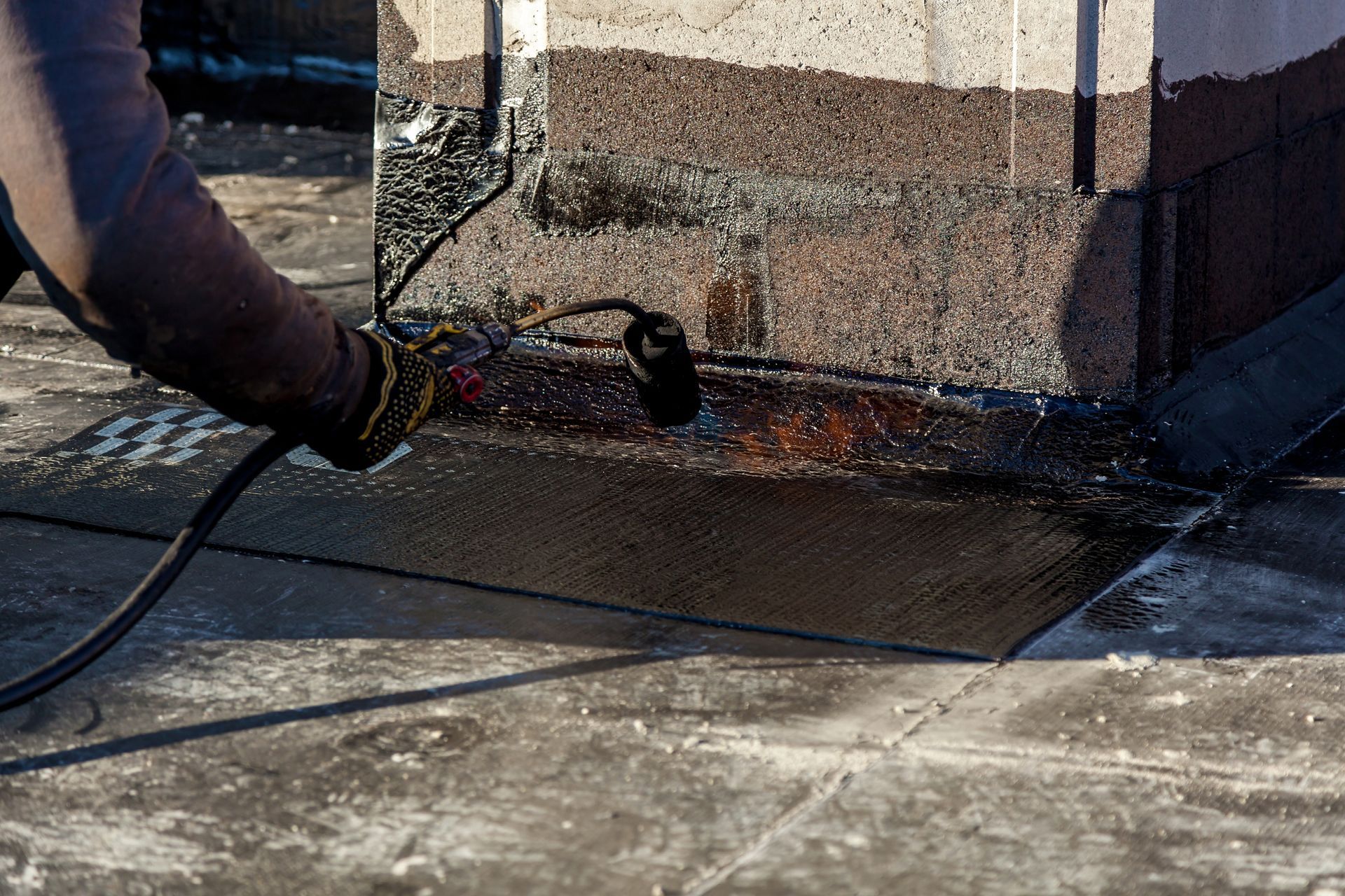 Exterior roofing evaluation for roof waterproofing