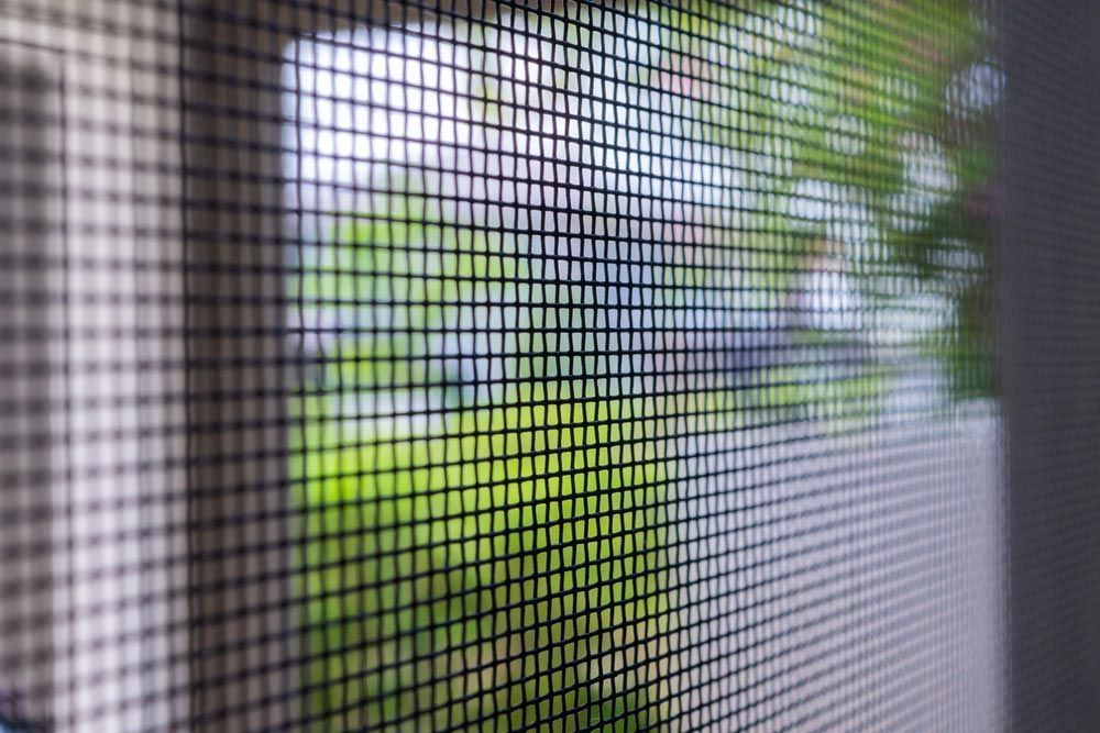 A Close Up of a Mosquito Screen on a Window — Budget Screens & Awnings in Evans Head, NSW