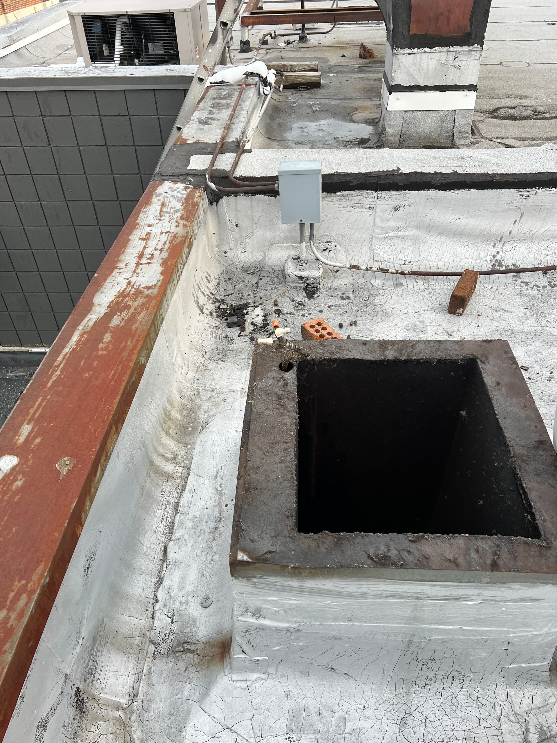 Commercial kitchen ventilation rebuild project in Royal Oak, Michigan