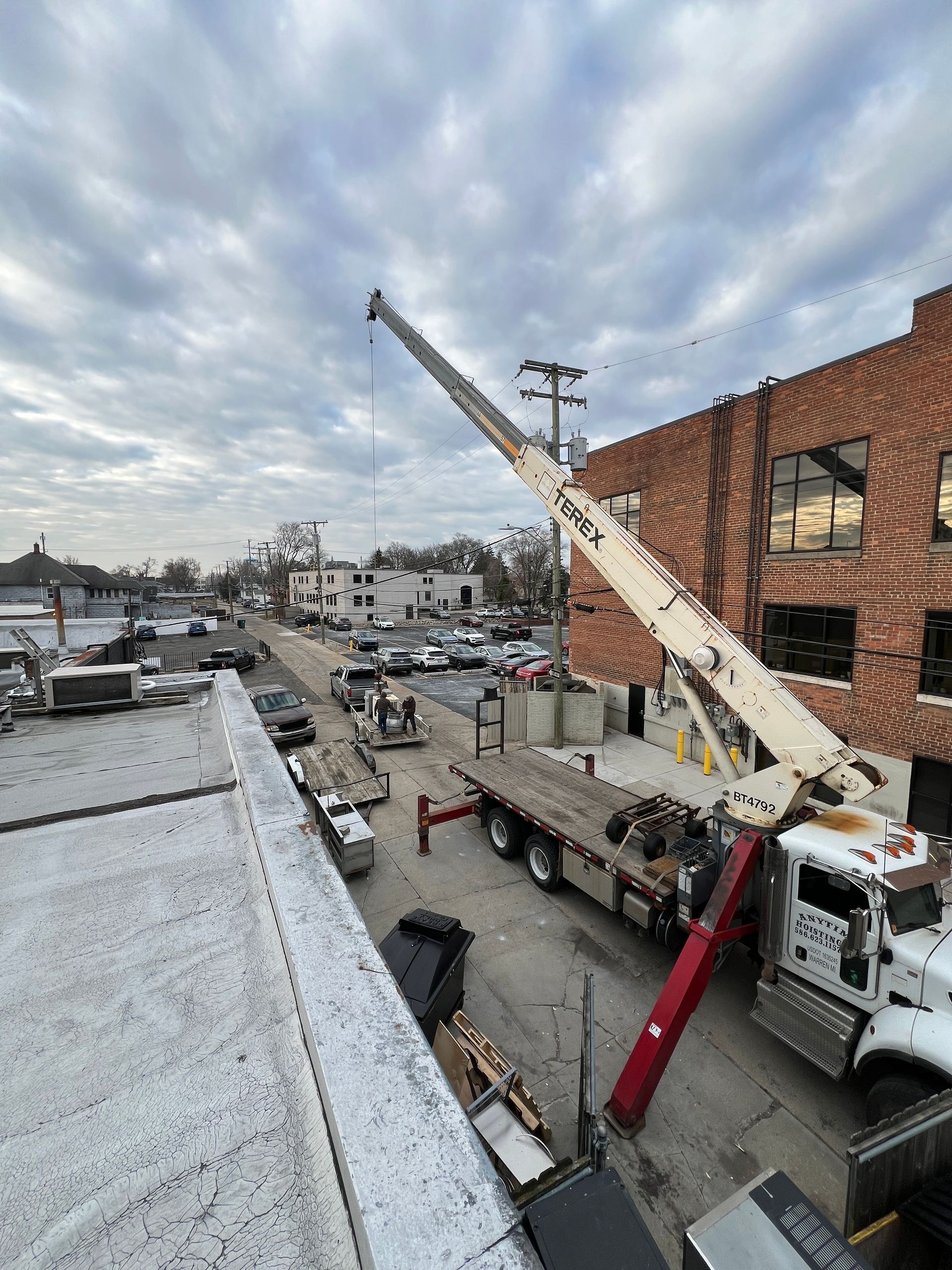 Phased restaurant ventilation system rebuild in Royal Oak, Michigan