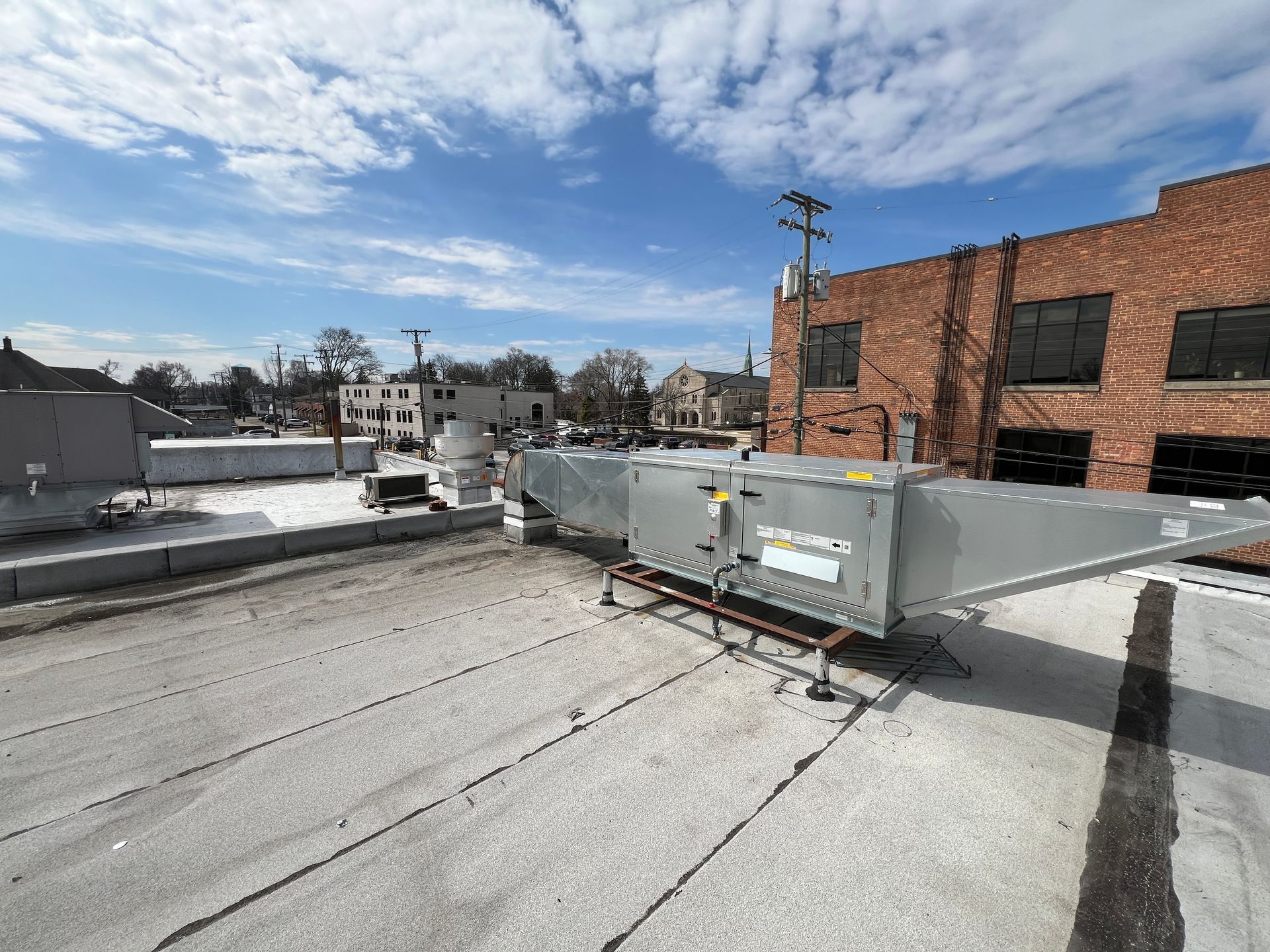 Professional hood system rebuild project in Royal Oak, Michigan