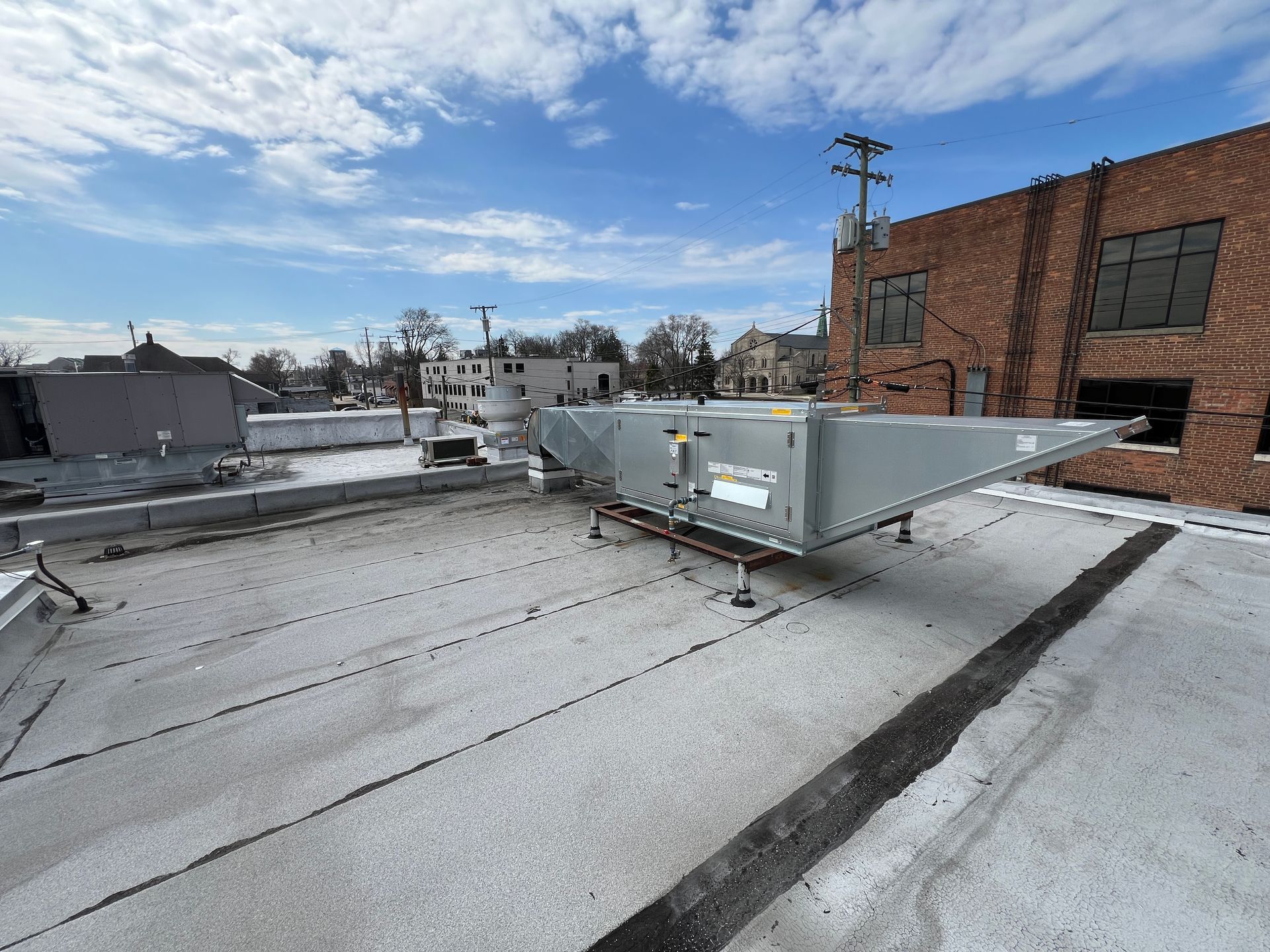 Commercial kitchen airflow upgrade project in Royal Oak, MI