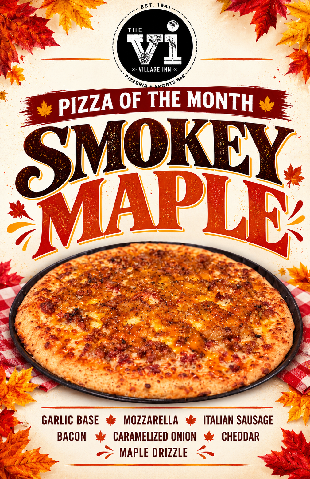 Pizza of the Month - The VI Sylvania, Ohio