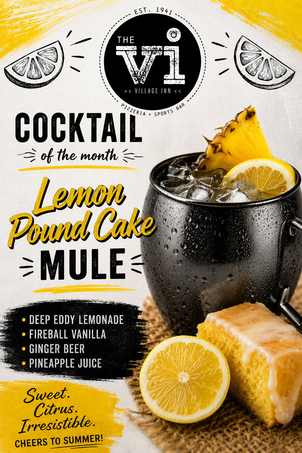 Cocktail of the Month - The VI Sylvania, Ohio