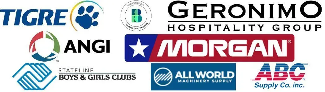 A collage of logos including tigre and geronimo