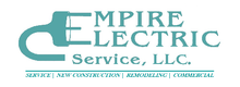 White Logo of Empire Electric Services, LLC