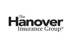 The Hanover Insurance Group logo in black text on a white background