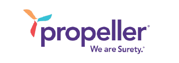 Logo with purple
