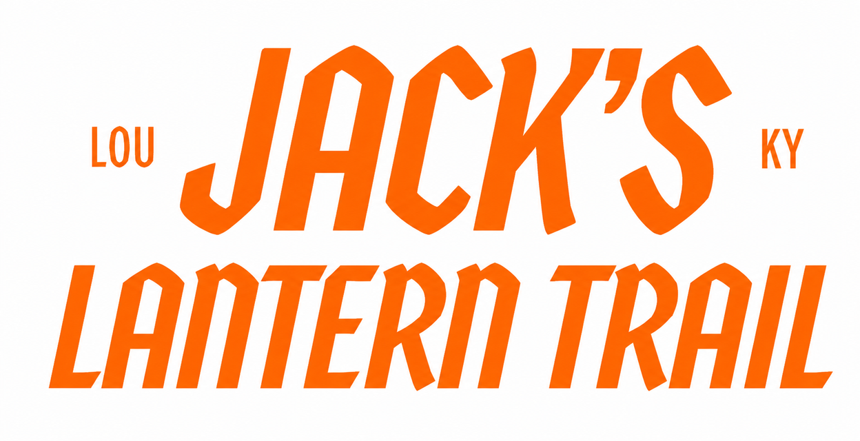 Pale gold title text reading “The Jack O’Lantern Spectacular” on a white background