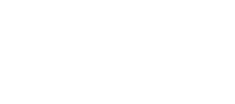 Accuracy Heat & Air logo in white