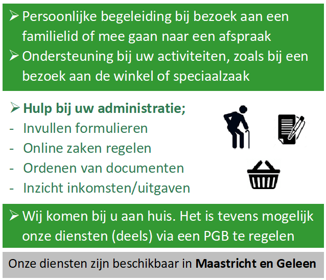 DM Care, Service, Begeleiding, Ondersteuning