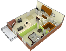 Floor plan details