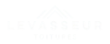 Faint white logo reading &ldquo;LE VASSEUR TOITURES&rdquo; on a white background.