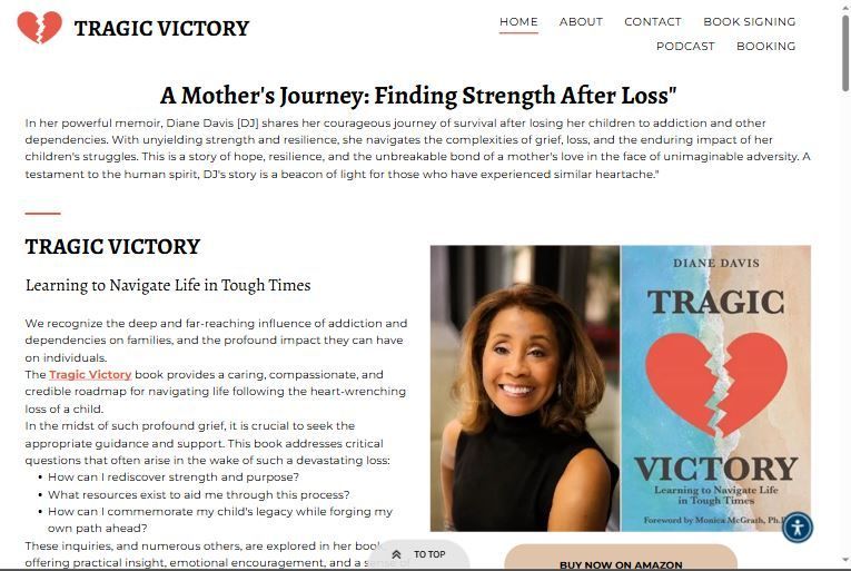 Tragic Victory website