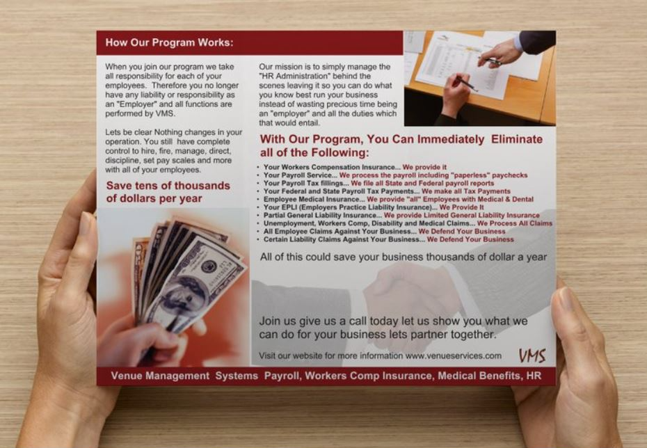 inside trifold brochure