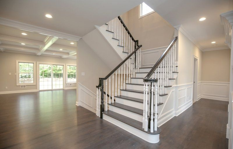 Custom home material selection showcasing high-end finishes and design details for luxury homes in Northern & Central NJ