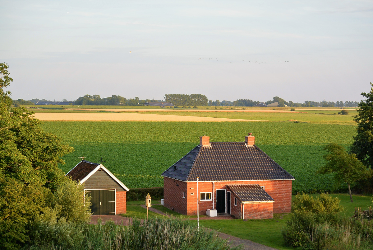 Kijk vanaf de dijk