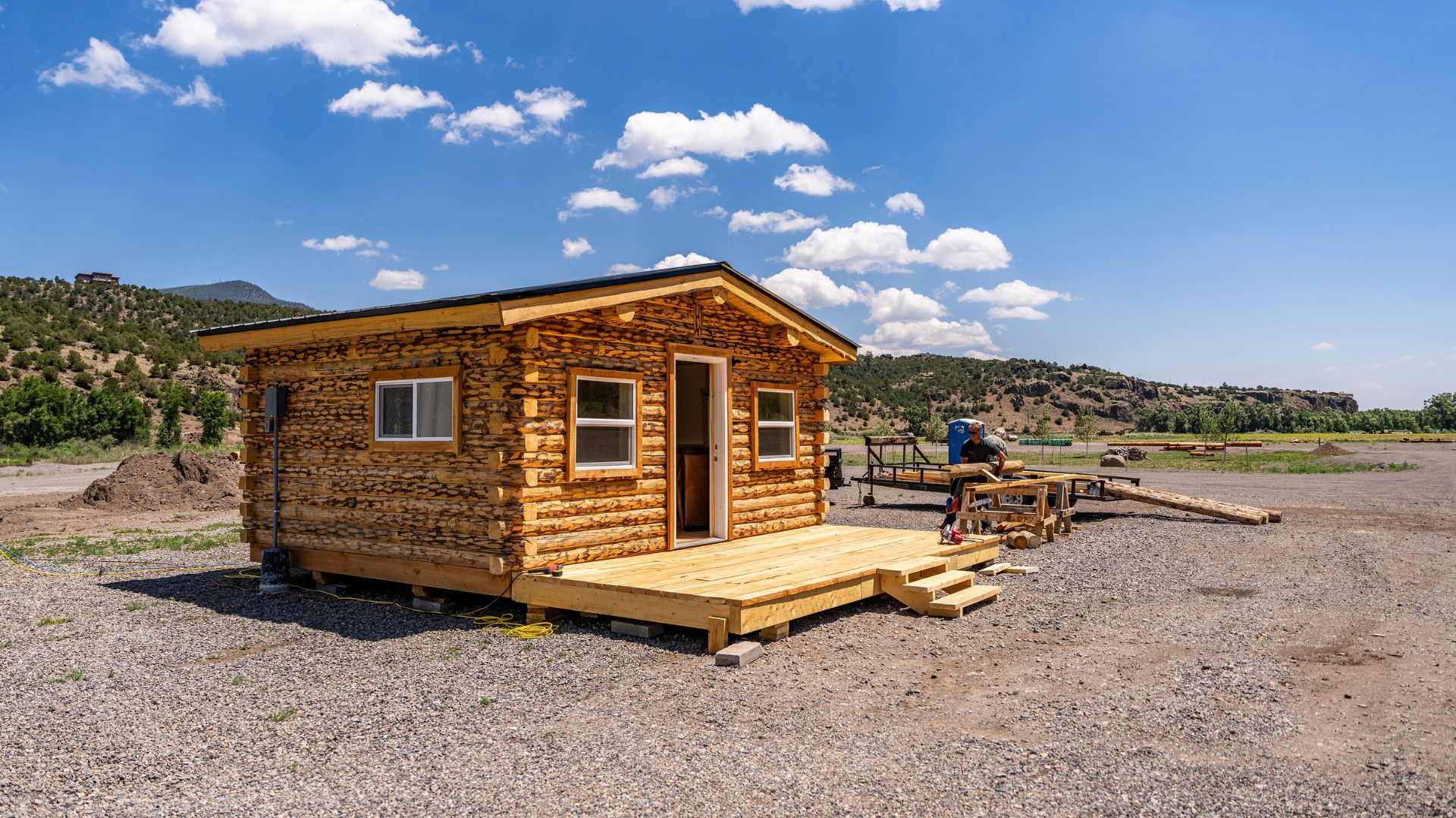 cabin building at Rio Grande RV Resort