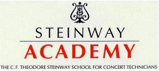 PIANO VINTAGE PIANOFORTI STEINWAY-LOGO
