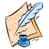 Hand drawn Quill and Ink