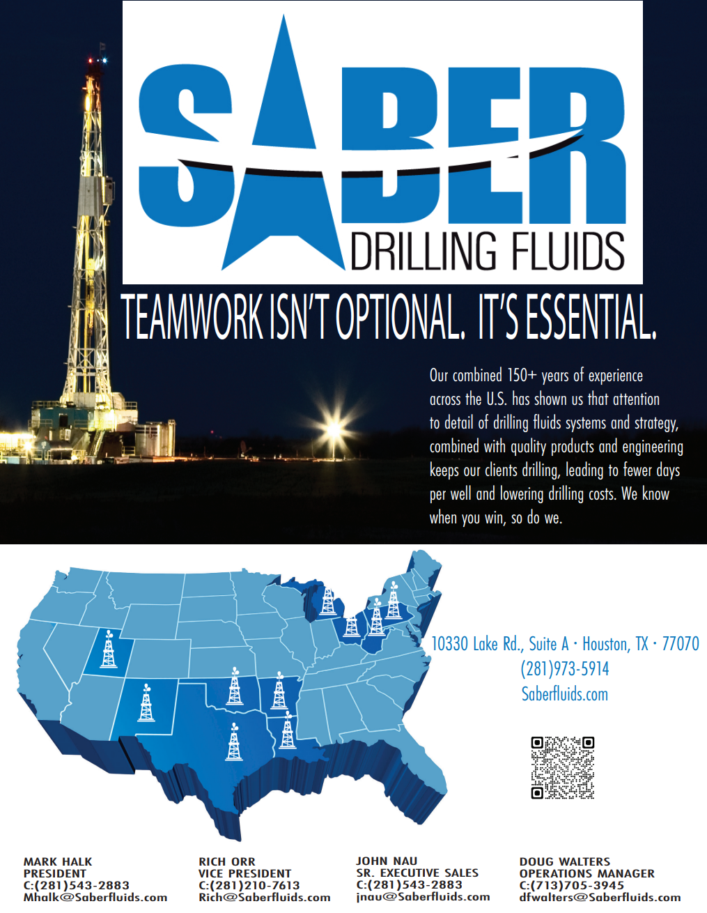 Saber Drilling Fluids