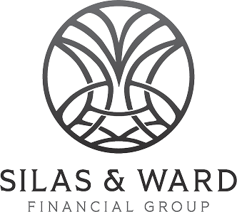 Gray circular logo with intertwined lines and