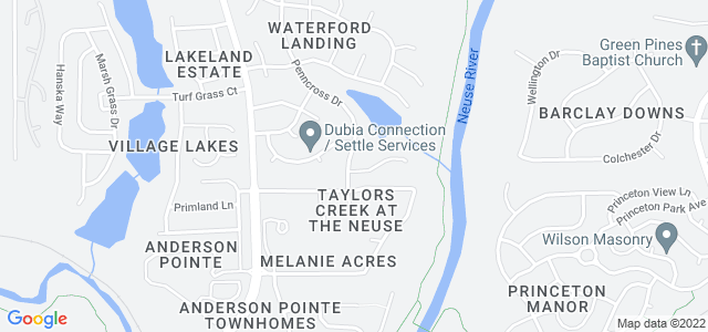 Map of business location