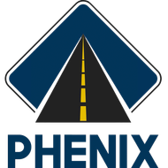 Phenix Paving Logo White