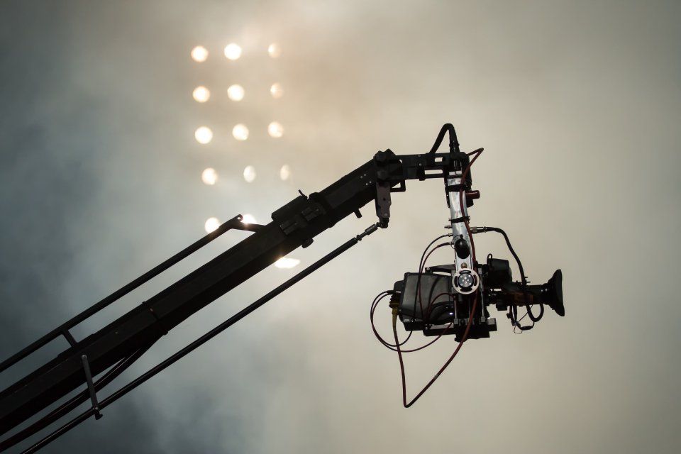 film shooting in progress