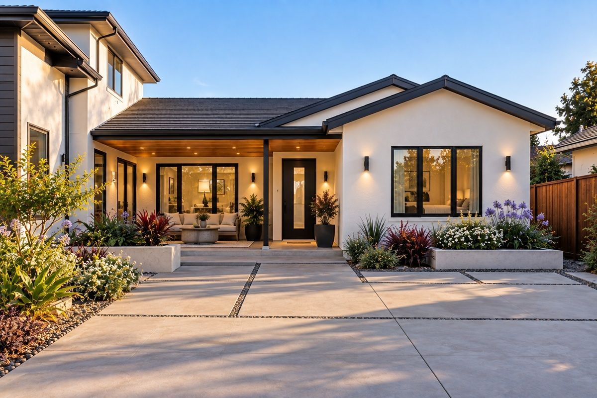 Completed attached ADU project in Manteca