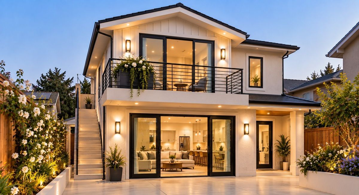 Stockton two-story garage conversion ADU